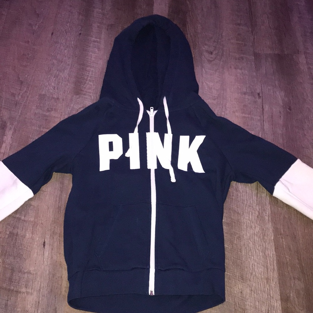 Pink Zip Up Hoodie